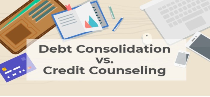 Debt Consolidation vs Credit Counseling - Consumer Credit